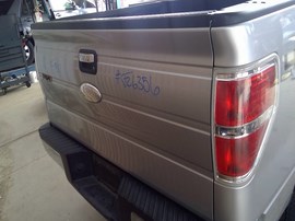 2012 FORD F-15, SILVER, XLT MODEL, CREW CAB, 3.5L TURBO, 4X4, F26356